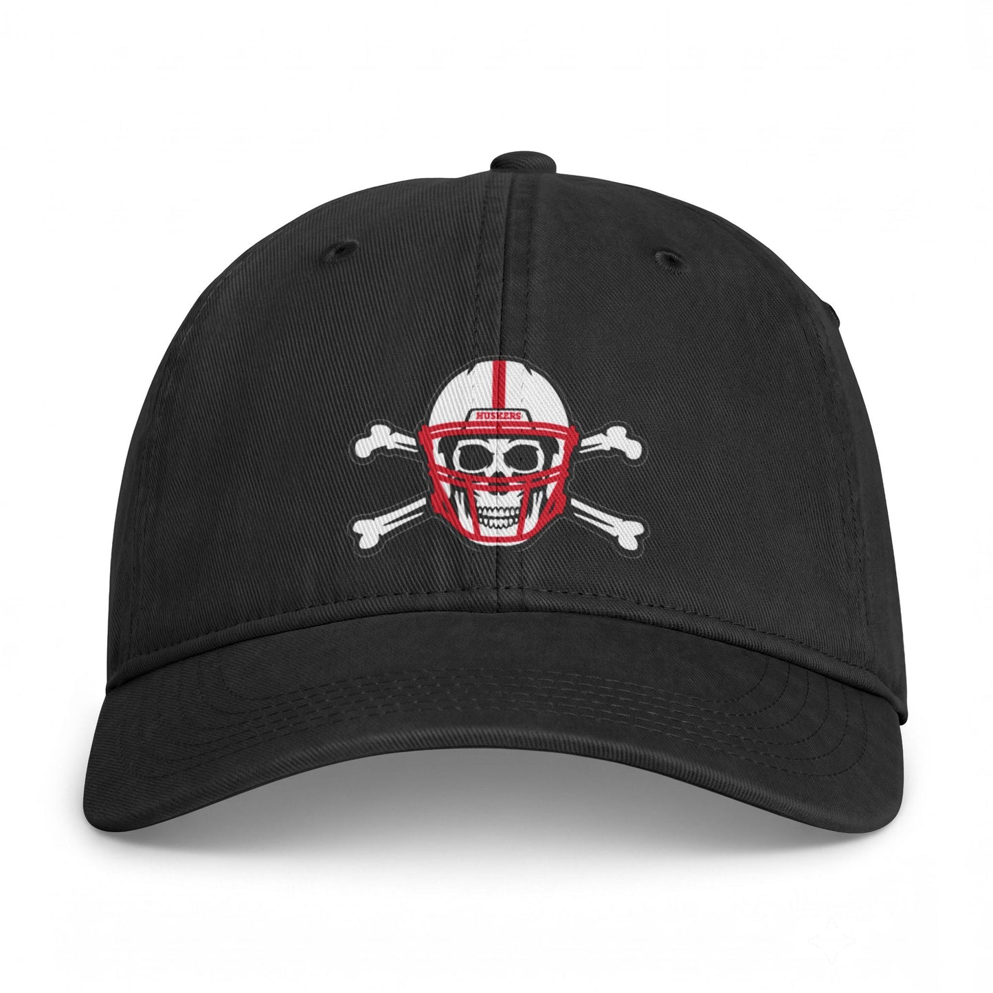 Skull & Helmet Cap — Washed Coastal Baseball Hat